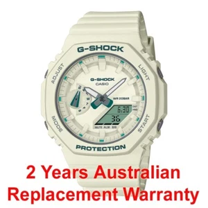 CASIO G-SHOCK S-SERIES GMA-S2100GA-7A CASIOAK WOMEN WATCH WHITE 2-YEAR WARRANTY - Picture 1 of 10
