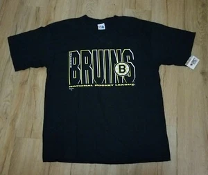 Boston Bruins Majestic Coolest Game on Earth 1990er schwarz T-Shirt Herren Gr.XL  - Bild 1 von 9