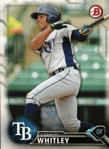 2016 Bowman Prospects #BP68 - Garrett Whitley - Tampa Bay Rays  16-189 - Bild 1 von 2