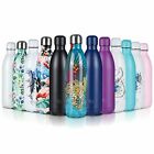 Stainless Steel Water Bottle Double Wall Insulated Vacuum Gym Metal Flask Sports