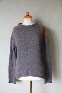 American Vintage Pullover warm grau braun Größe 38 M - Bild 1 von 3