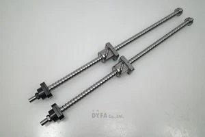 1Qty HANSAN Used Ground Ball Screw HTR2010C5+710L W/ FK15 BSC-I-1620=1E55 - Picture 1 of 20
