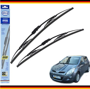 Fits Hyundai i20 2009-2019 wiper blades alca Germany SPECIAL 24"16" Front set - Picture 1 of 10