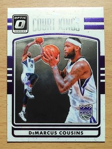 2016-17 PANINI OPTIC COURT KINGS DEMARCUS COUSINS NEW ORLEANS PELICANS KINGS
