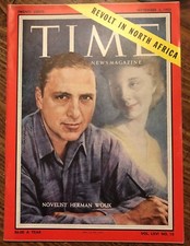 1955 TIME Magazine Herman Wouk Excellent Condition Totems Northwest Indians