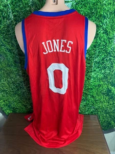 2010-2011 Philadelphia 76ers Basketball #0 Rashad Jones Game Worn Jersey 3XL+4 - Picture 1 of 5