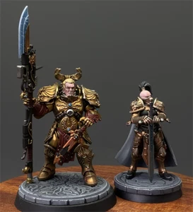Adeptus Custodes Talons of the Emperor Valerian and Aleya Warhammer 40K Presale - Imagen 1 de 5