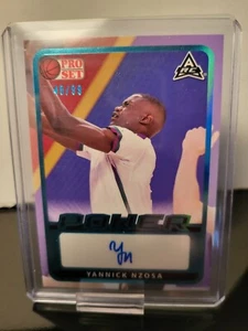 YANNIK NZOSA RC Auto 2022 Leaf Pro Set 49/99 Wizards Free Combined Shipping - Picture 1 of 1