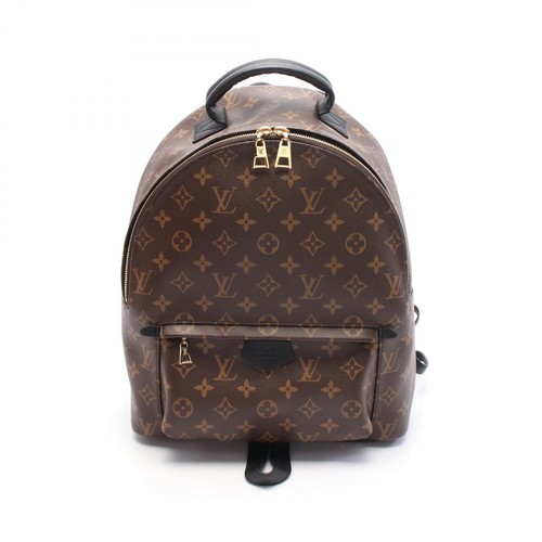 LOUIS VUITTON（LV） Zaino Louis Vuitton Palm Springs MM M44874 Monogram Tela Marrone Nero