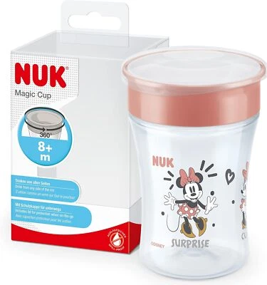 NUK Magic Cup Mickey – Rot, Auslaufsicherer Becher - Bild 1 von 4