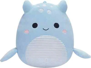 Squishmallows Plush Toy Lune Loch Ness Monster 7" 2023 Kellytoy LIKE NEW - Picture 1 of 7