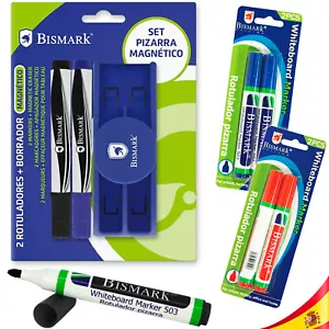 Rotuladores de Colores Borrables para Pizarra blanca BISMARK Whiteboard Magnetic - Imagen 1 de 6
