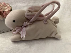 Plush Bunny Purse With Zipper - Picture 1 of 2