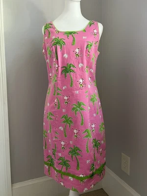 Vestido Vanity Collection Mono Baile Palmera Cambio Rosa y Verde Talla Pequeña Foto 1 de 4