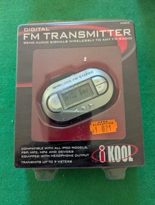 I Kool Digital FM Transmitter, Send A Audio Signal Wirelessly To any FM Radio - Picture 1 of 2