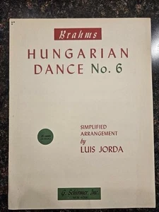 Ungarischer Tanz Nr. 6 Brahms. Arr Luis Jorda 1952 - Bild 1 von 3