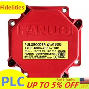One FANUC A860-2001-T301 Servo Motor Encoder  Fast Shipping US Free TAX - Picture 1 of 3