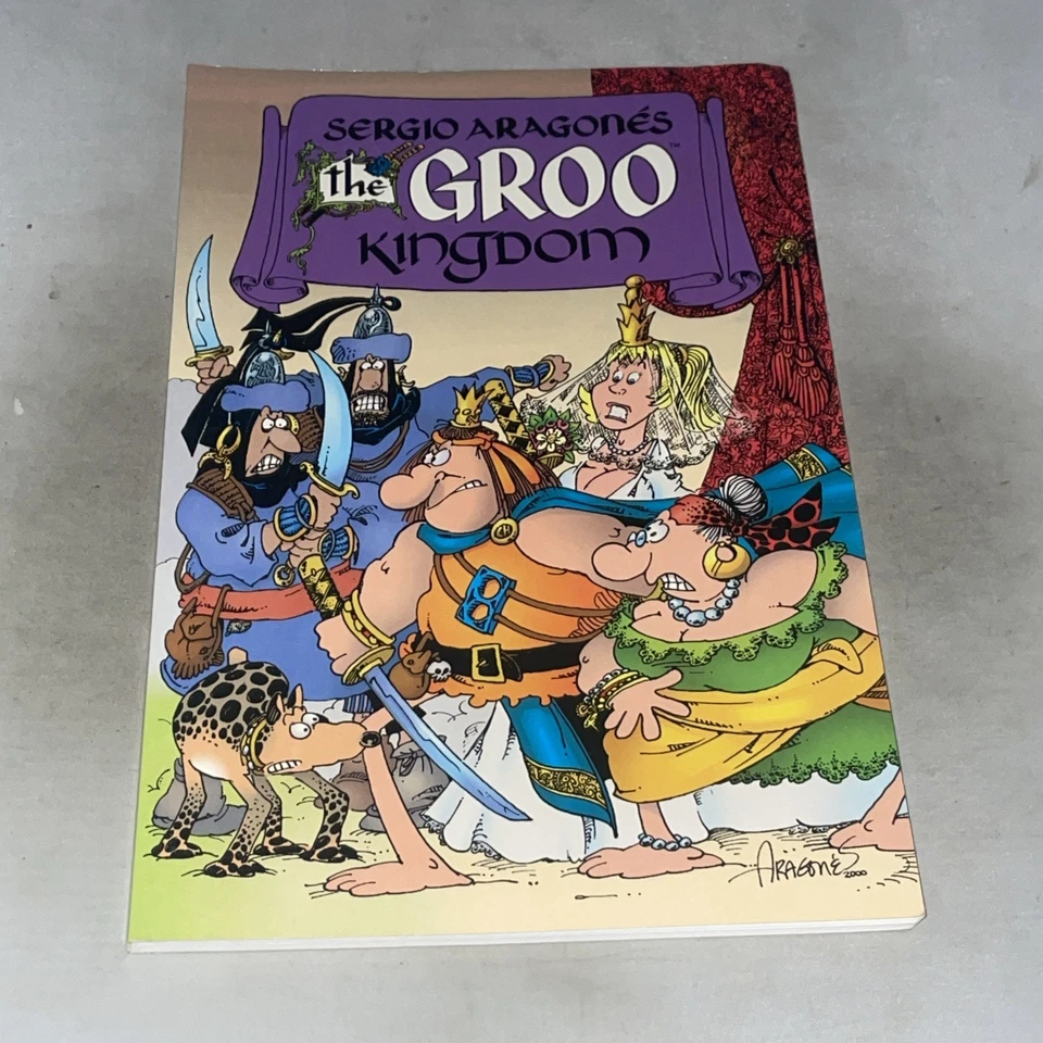 The Groo Kingdom (Dark Horse Comics, 2001) Raro Sergio Aragonés Comercio Libro de bolsillo Foto 1 de 1