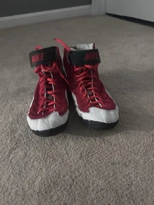 Discontinued Red and White Nike Inflict 3s 9.5 - Picture 1 of 5