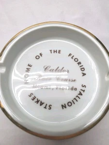 Vintage Stallion Steaks Home Of The Calder Race Course Miami, Florida Ashtray - Picture 1 of 5
