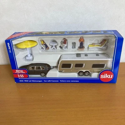 Siku Super Series 1 55 Camping Car Set Model 3248 Collectible Toy Vehicle - Image 1 of 4