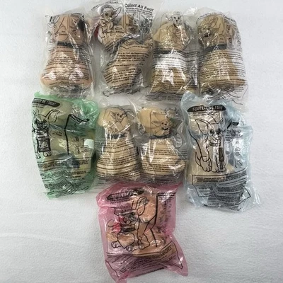 Lot of 9 Taco Bell Talking Chihuahua Plush Toys NEW Sealed 1998 Applause - Image 1 of 4