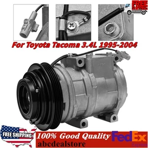 Compresor de aire acondicionado y embrague de aire acondicionado para Toyota Tacoma V6 3,4 L 1995-2004 - Imagen 1 de 10