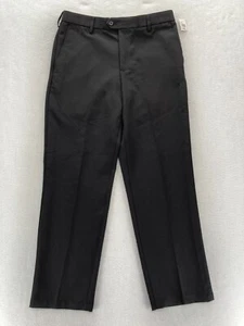 IZOD Golf Pants Mens 32x32 Classic Fit Black Moisture Wicking Sportflex Waist - Picture 1 of 12