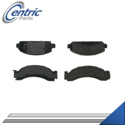 BRAKE PADS FRONT SEMI-METALLIC LEFT & RIGHT SET FOR 1979-1999 GMC P3500 - Image 1 of 4
