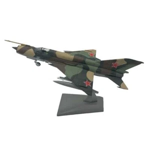 1:72 MIG-21 Aereo da caccia Diecast Modello militare Aereo Decorazione per - Foto 1 di 10