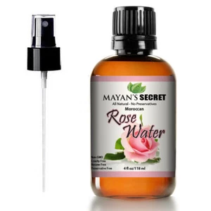 Pure Rose Water | 4oz | Chemical Free | Imported from Morocco | 100% Pure - Picture 1 of 3