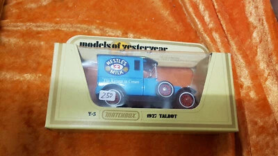 MM - Matchbox Models of Yesteryear Y-5 1927 Talbot Van Nestle's Milk OVP #250 - Bild 1 von 2