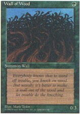Wall of Wood X4 (4th Edition) MTG (NM) *CCGHouse* Magic
