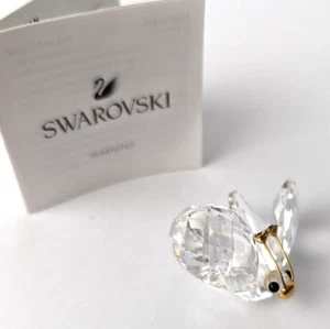 Swarovski Crystal Clear Mini Butterfly Figurine - Picture 1 of 2