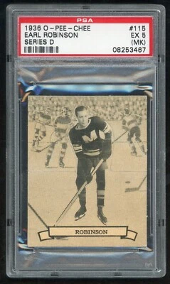 1936 O-Pee-Chee Earl Robinson #115 PSA 5 (MK) - Image 1 of 2