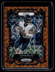 2023 Panini Prizm Blue Justin Fields Chicago Bears #48 - Picture 1 of 2