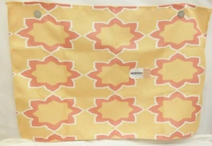 Yellow & Pink Geometric Design Heavy Poly Rug 24" x 36"  TF - Picture 1 of 6