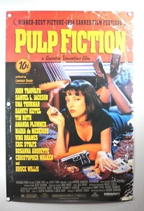 Póster de la película Pulp Fiction 1994 10¢ auténtico versión no estrenada - 26x39 - Imagen 1 de 7