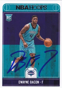 DWAYNE BACON CHARLOTTE HORNETS SIGNED HOOPS ROOKIE CARD ORLANDO MAGIC SEMINOLES - Picture 1 of 1
