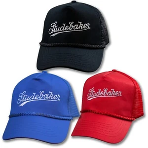 Studebaker Mesh Hat | Embroidered "Studebaker" Logo - Picture 1 of 4