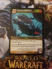 WoW TCG - Icecrown - Rare location - Orgrim's Hammer - NM pack fresh