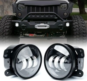 4 Inch LED Fog Lights High-Intensity Off-Road Fog Lamp for Driving Jeep Wrangler - Picture 1 of 7