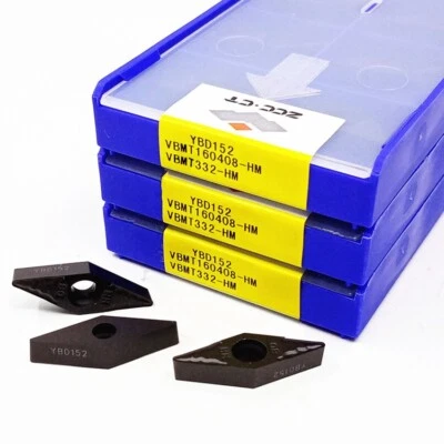 10pcs VBMT160408-HM YBD152 VBMT332-HM ZCC.CT CNC blade Carbide Inserts Original - Image 1 of 3