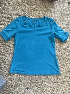 Kleines blaues Ellen Tracy Shirt - guter Zustand - Bild 1 von 4