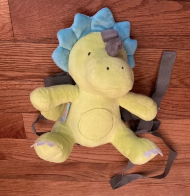 Arnés de seguridad para niños pequeños On The Goldbug 2 en 1, correa mochila dinosaurio dinosaurio verde Foto 1 de 4