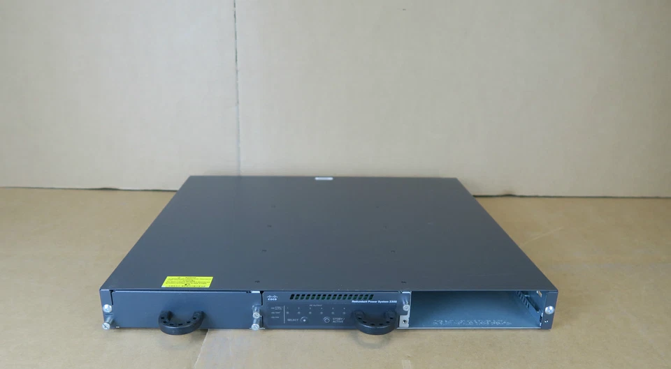 Cisco PWR-RPS2300 Redundant Power System 2300 - 1U Rackmount - NO PSUS - Image 1 of 1