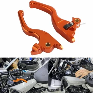 3 Finger Brake + Clutch Hand Levers For Harley Touring '2021-Up Road Glide FLTRX - Picture 1 of 9