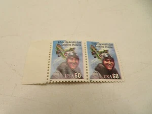 LOT OF 2 2998 EDDIE RICKENBACKER US Airmail 60¢ Stamps MNH 1995 - Picture 1 of 2