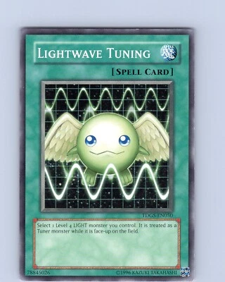 Yu-Gi-Oh TCG Lightwave Tuning TDGS-EN050 Unlimited Regular Common Card NM - Image 1 of 2