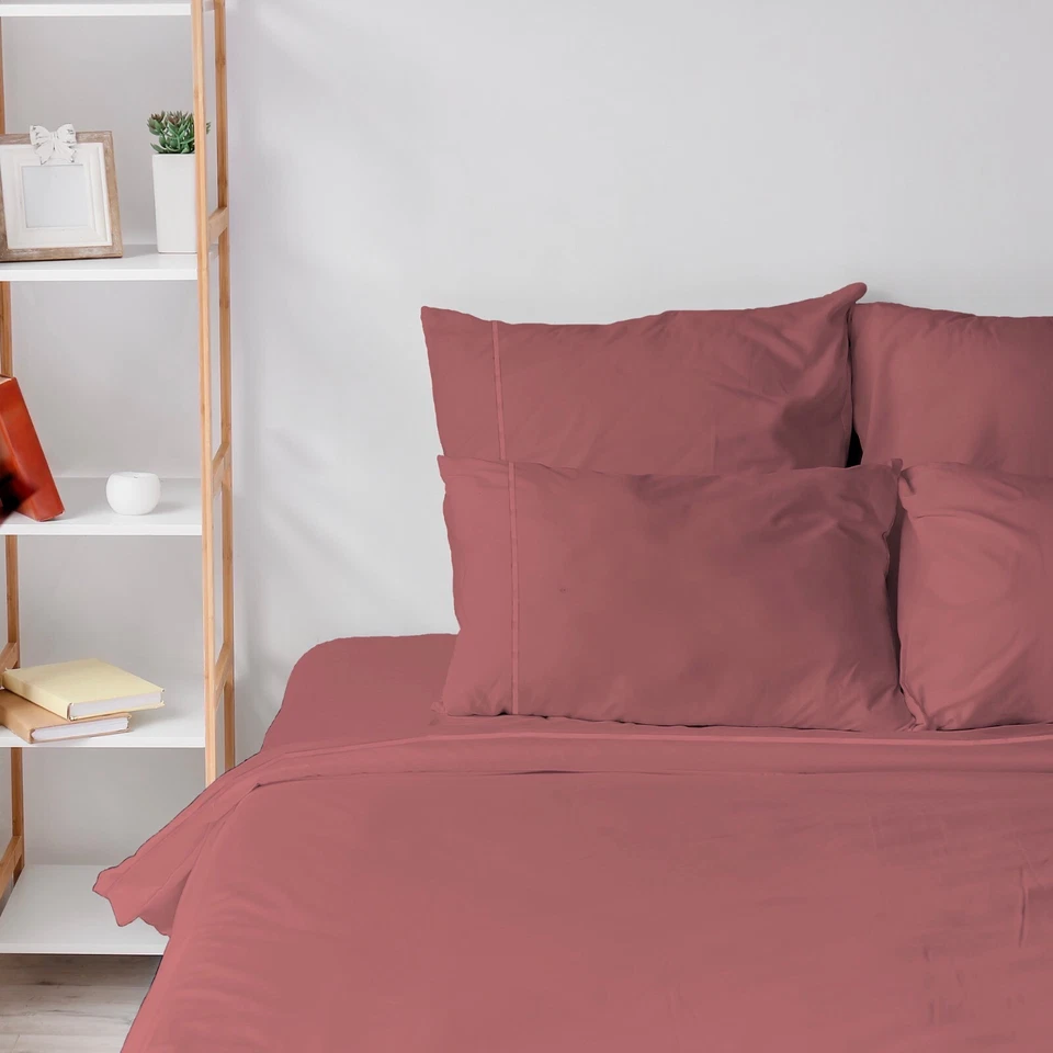 Juego de sábanas de bambú premium de 6 piezas, bolsillos profundos, 60 colores, de Sacred Thread Foto 1 de 2